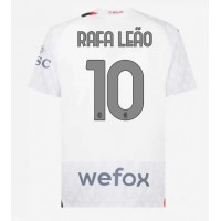 Billiga AC Milan Rafael Leao #10 Borta fotbollskläder 2023-24 Kortärmad